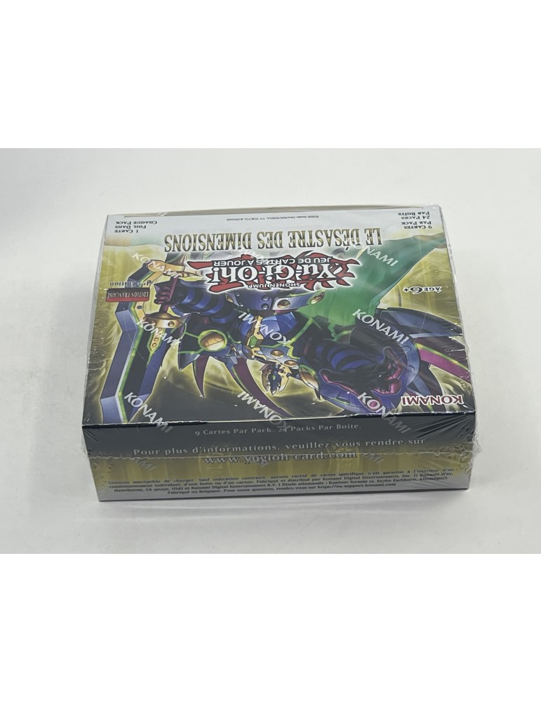 Display Le Désastre des Dimensions - Yu-Gi-Oh! - Boite de 24 Boosters Français -