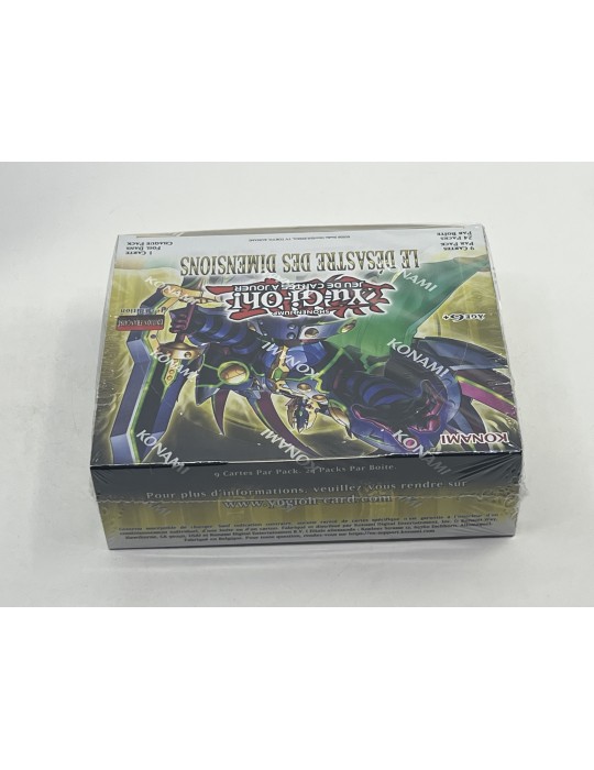Display Le Désastre des Dimensions - Yu-Gi-Oh! - Boite de 24 Boosters Français -