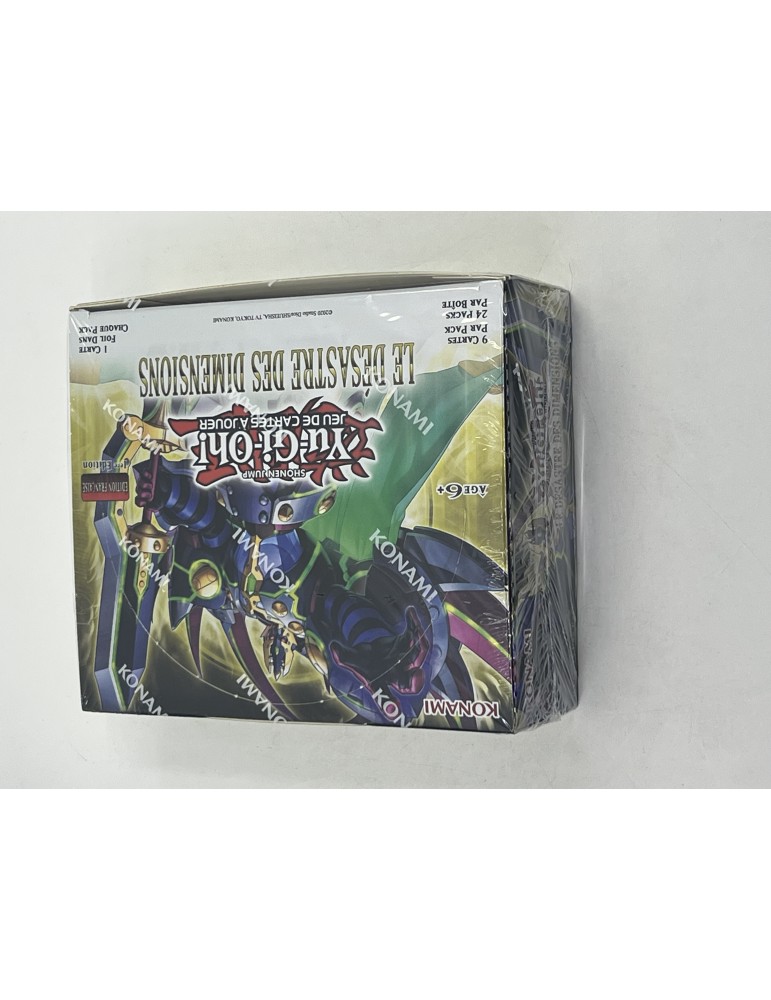 Display Le Désastre des Dimensions - Yu-Gi-Oh! - Boite de 24 Boosters Français -