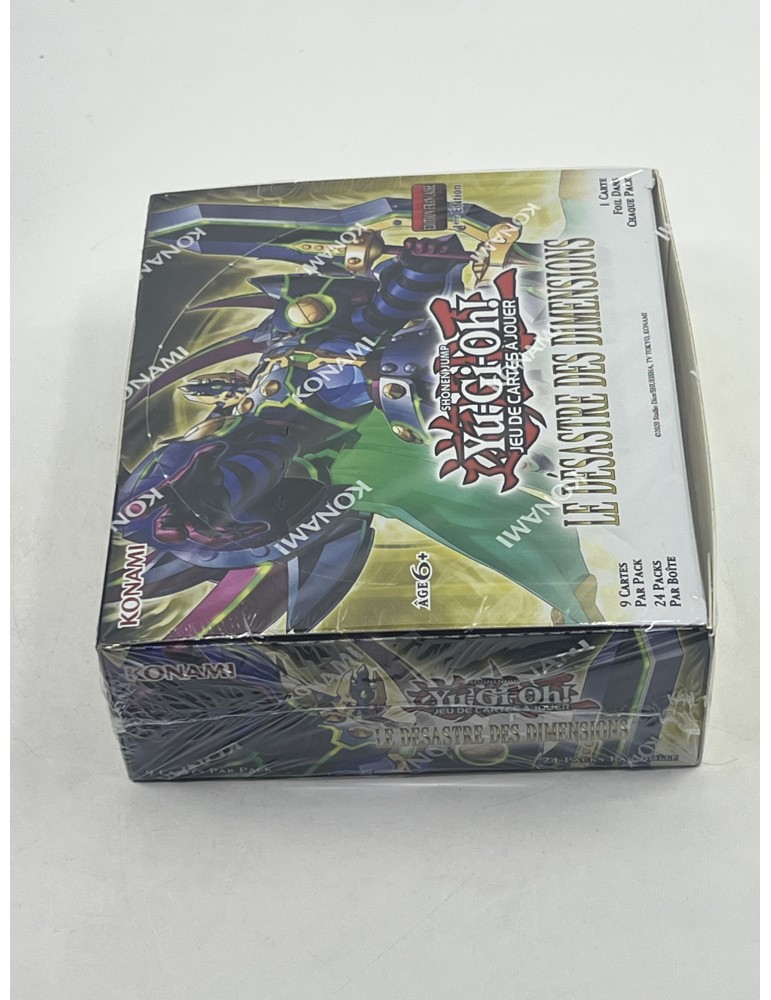 Display Le Désastre des Dimensions - Yu-Gi-Oh! - Boite de 24 Boosters Français -