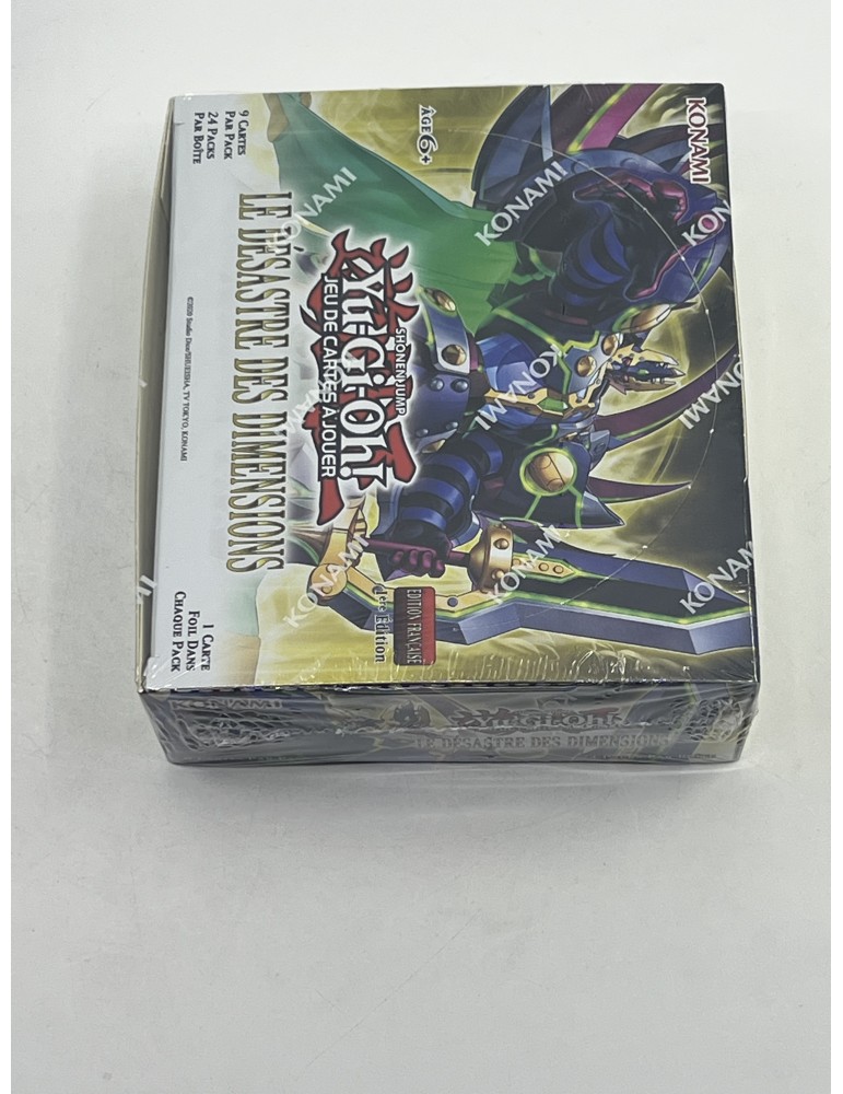 Display Le Désastre des Dimensions - Yu-Gi-Oh! - Boite de 24 Boosters Français -