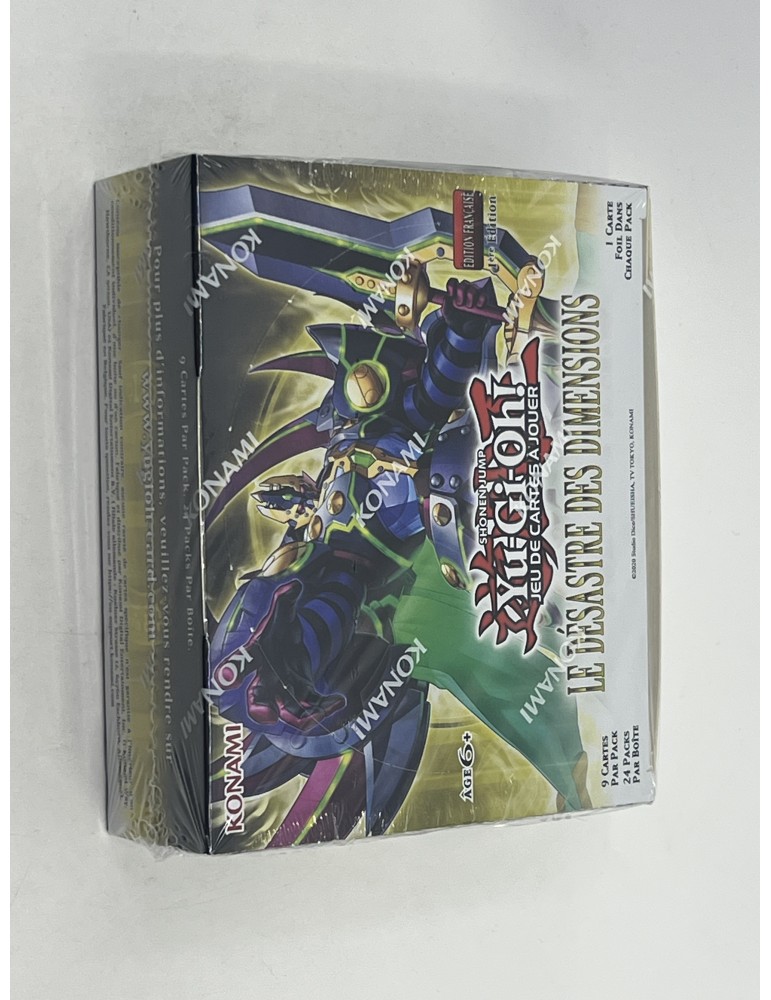 Display Le Désastre des Dimensions - Yu-Gi-Oh! - Boite de 24 Boosters Français -