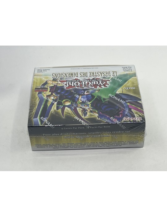 Display Le Désastre des Dimensions - Yu-Gi-Oh! - Boite de 24 Boosters Français -