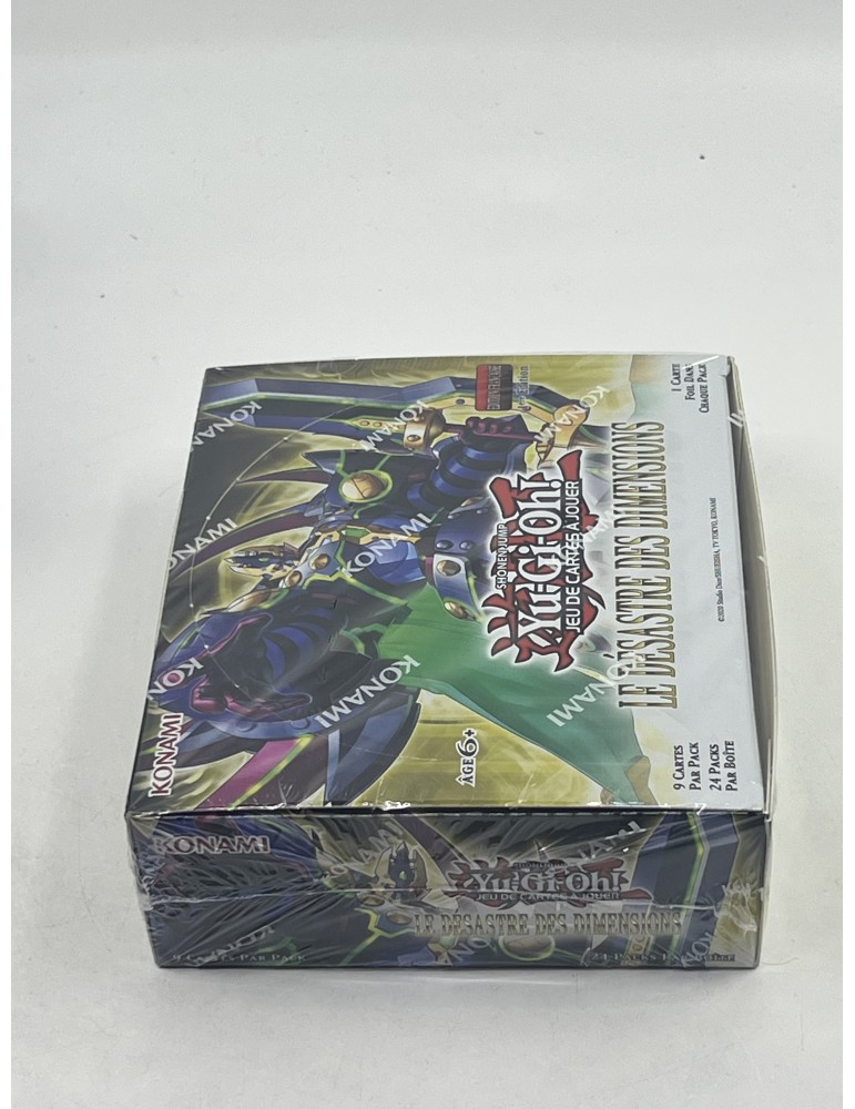 Display Le Désastre des Dimensions - Yu-Gi-Oh! - Boite de 24 Boosters Français -