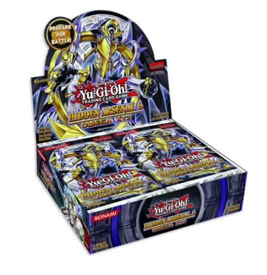 Image de Yu-Gi-Oh! -Boite De 24 Boosters Arsenal Mystérieux 6 : Omega XYZ 